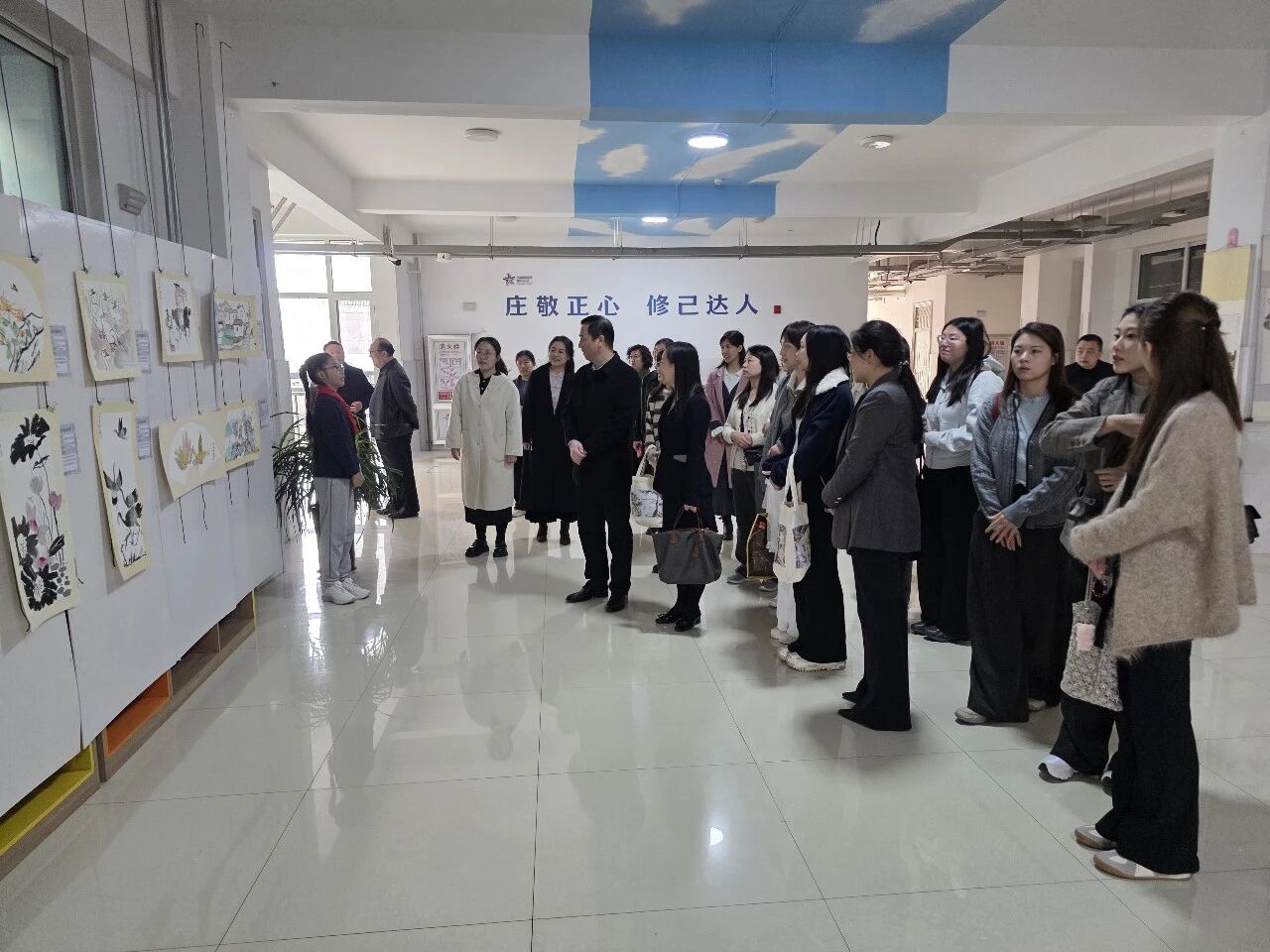 Macau Chinese General Chamber of Commerce Affiliated Qingzhou Middle School Visits Jinghui Primary School, Jinan High-Tech Zone