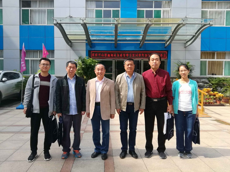 图济南回民中学迎接商河县龙桑寺中学参观团